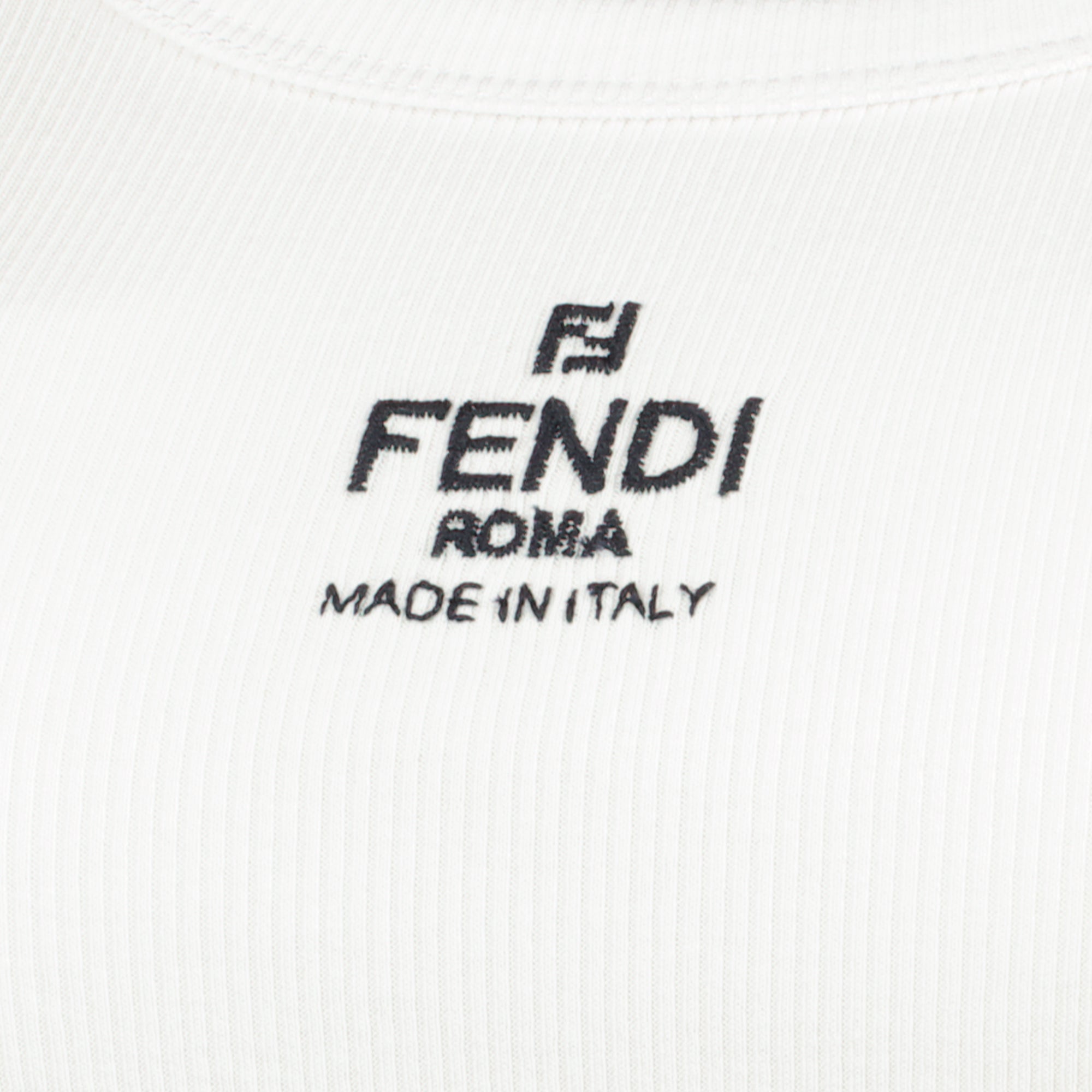 Image de l'article Débardeur Fendi Roma blanc de la marque Fendi pour Femme - Saison Printemps-Été 2026 - Vue détaillée_1