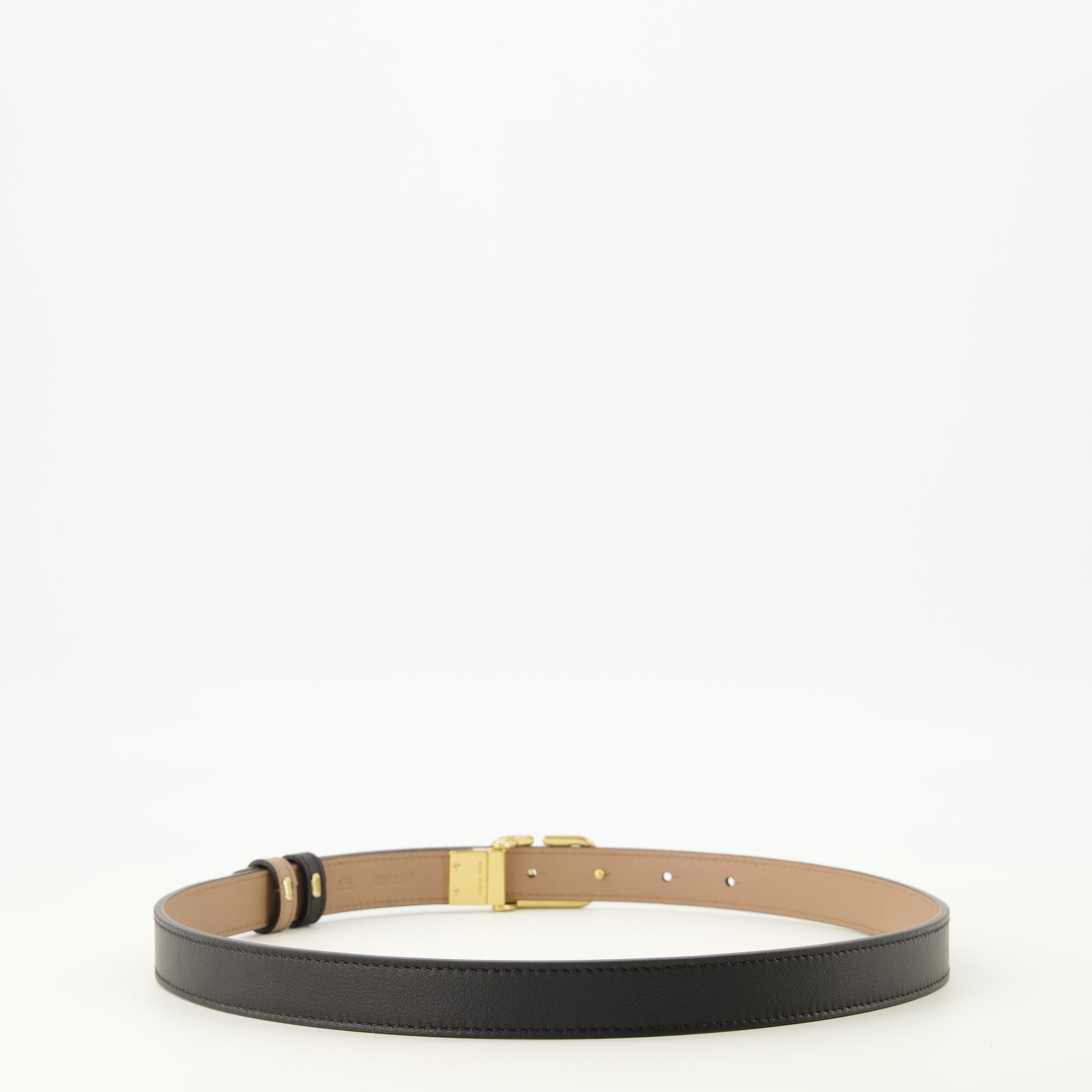 Ceintures Cintura Reversibile VLogo Beige e Nera 20 mm Valentino Garavani Beige Femme