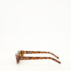 Lunettes SL 557 Shade Plump Brown Sunglasses Saint Laurent Marron Unisexe