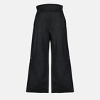 Image of the Ami PARIS brand zippered pants for men - Fall-Winter 2025 - Back view