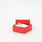 Bijoux Boucles d'oreilles VLogo en cristaux Valentino Garavani Argenté Femme