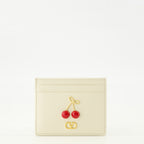 Petite maroquinerie Portafoglio Beige Cherryfic Valentino Garavani Beige Femme