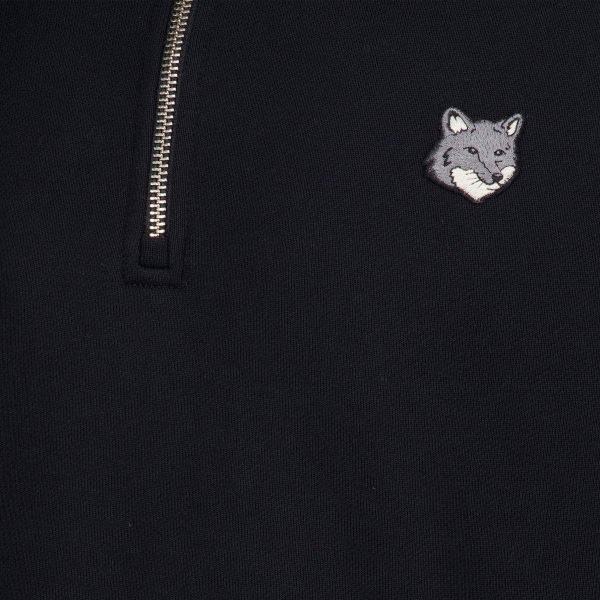 Sweatshirts Sweat zippé noir Maison Kitsune Noir Homme