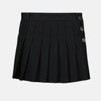 Röcke Mini Wollrock Rabanne Schwarz Femme