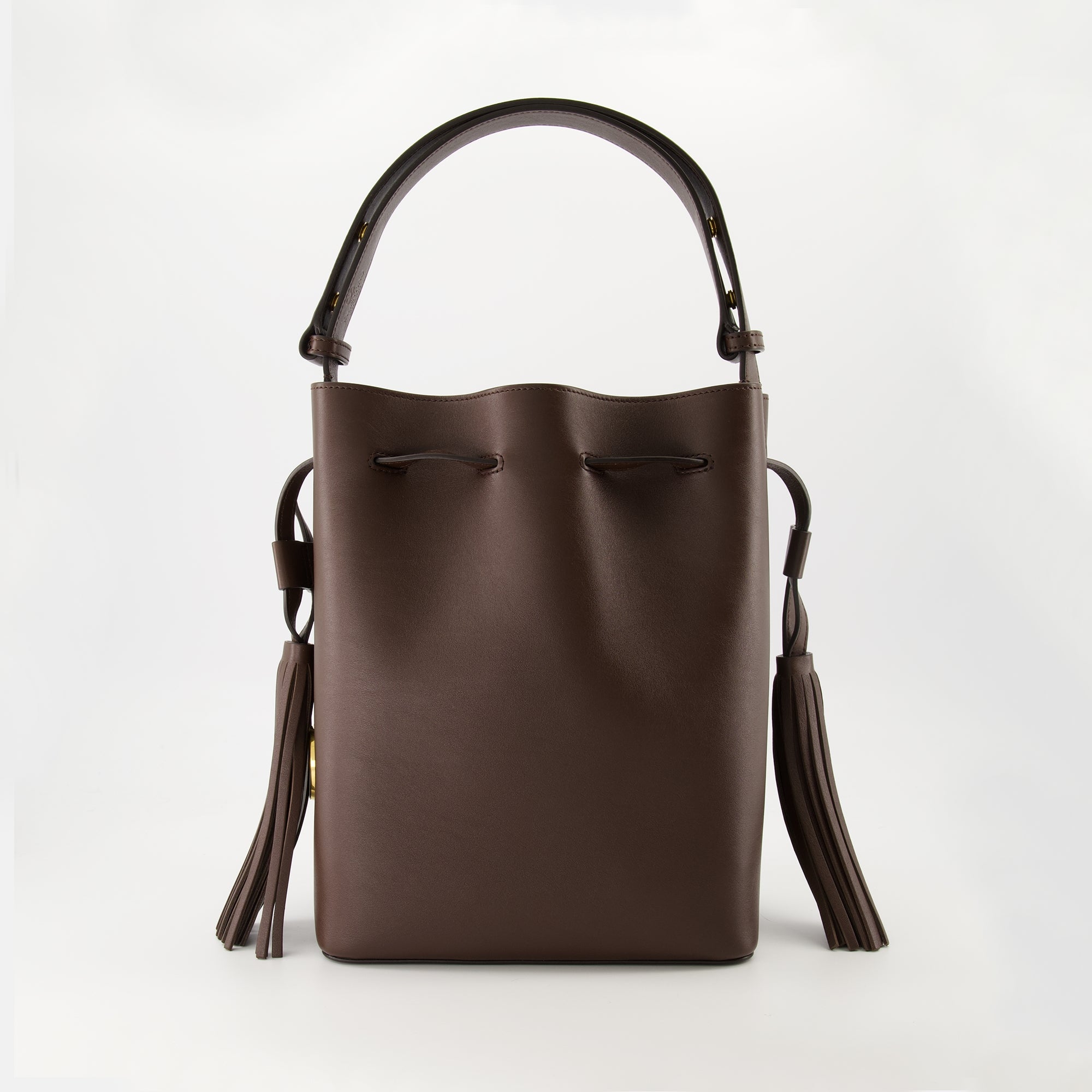 Sacs seau Bucket Bag So Bag Valentino Garavani Marron Femme