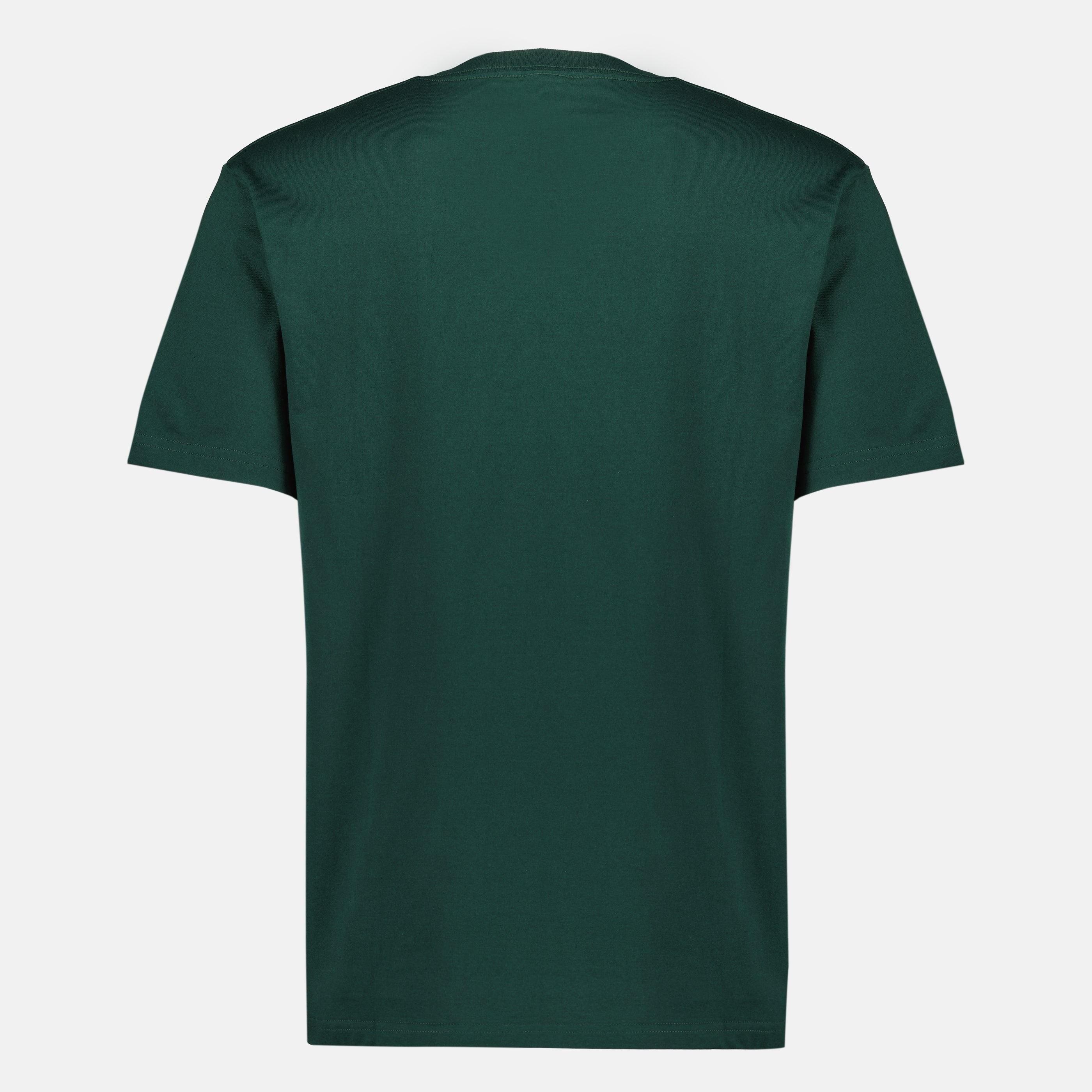 Imagen del artículo Camiseta de algodón verde bordada de la marca Dior para Hombre - Temporada Primavera-Verano 2026 - Vista Trasera