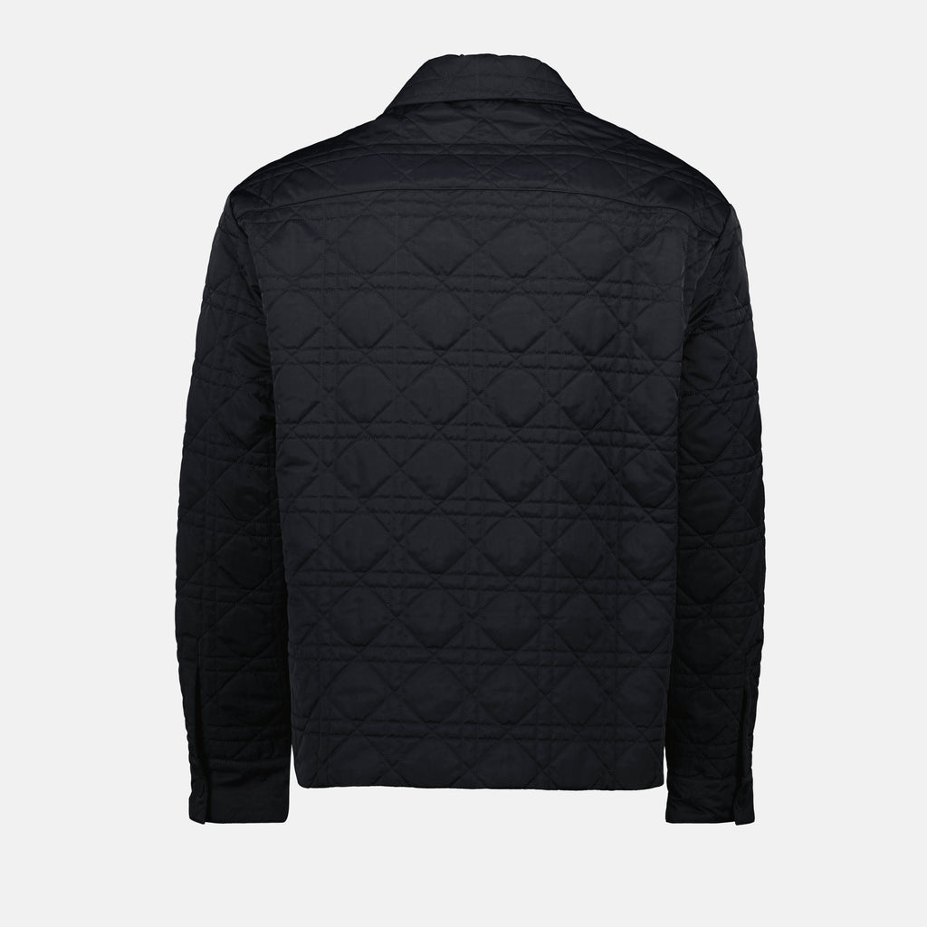 Chaquetas Camisa Overshirt Cannage Dior Negro Homme