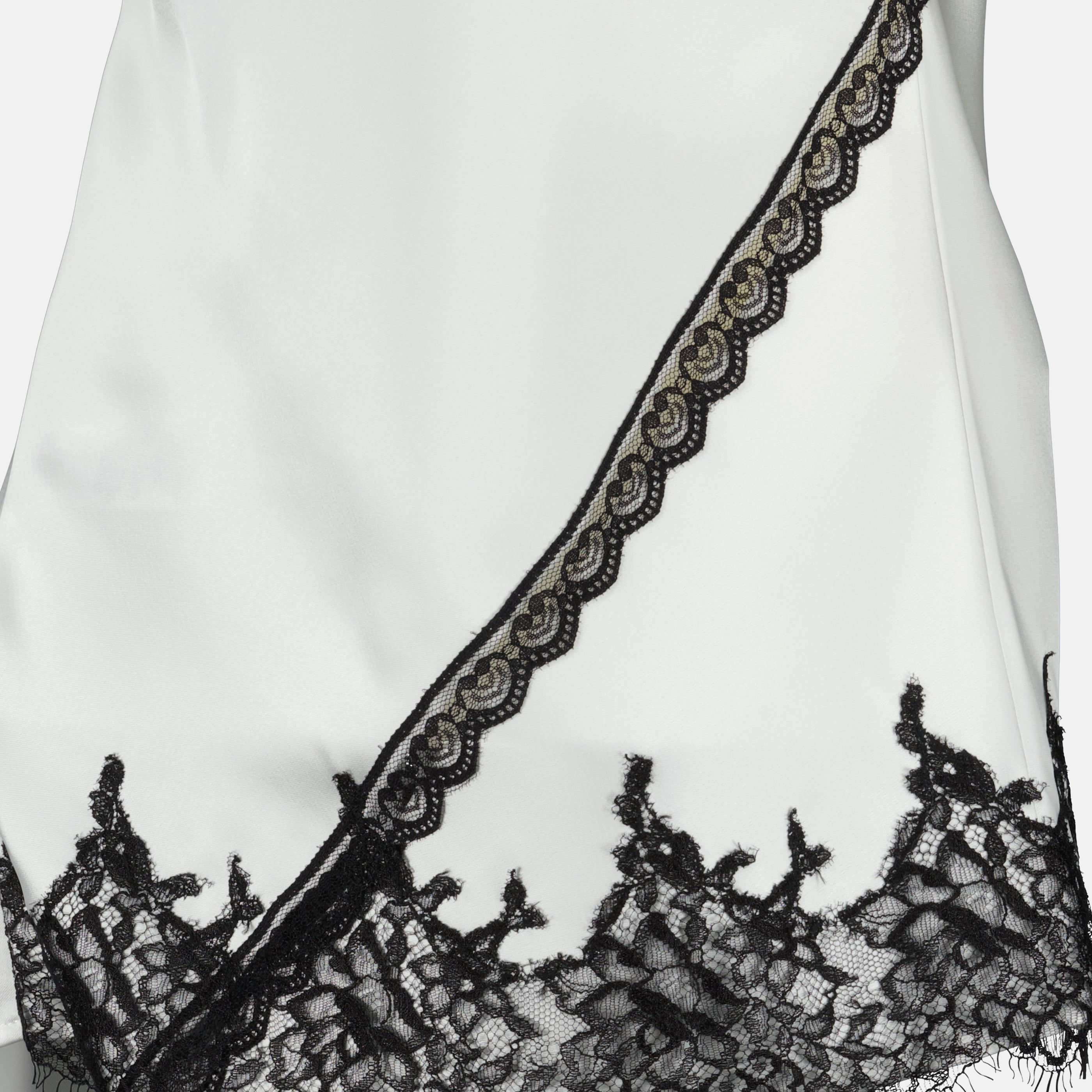 Tops Top asymétrique satiné blanc Iro Blanc Femme