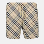 Moda de playa Bañador a Rayas Burberry Beige Homme