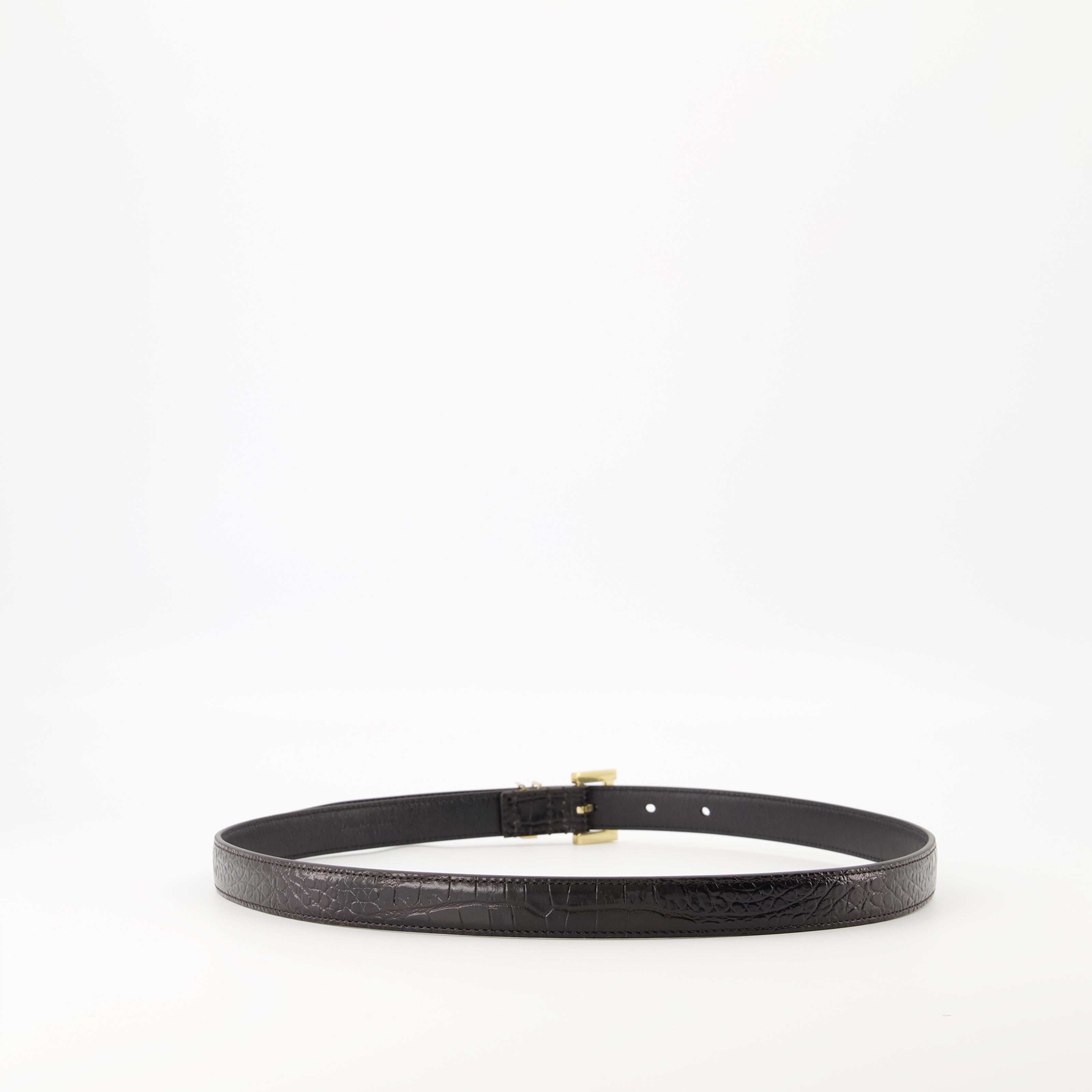 Ceintures Ceinture Cassandre Saint Laurent Noir Femme
