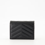 Imagen del portatarjetas Cassandre de la marca Saint Laurent para Mujer - Temporada Otoño-Invierno 2025 - Vista Trasera