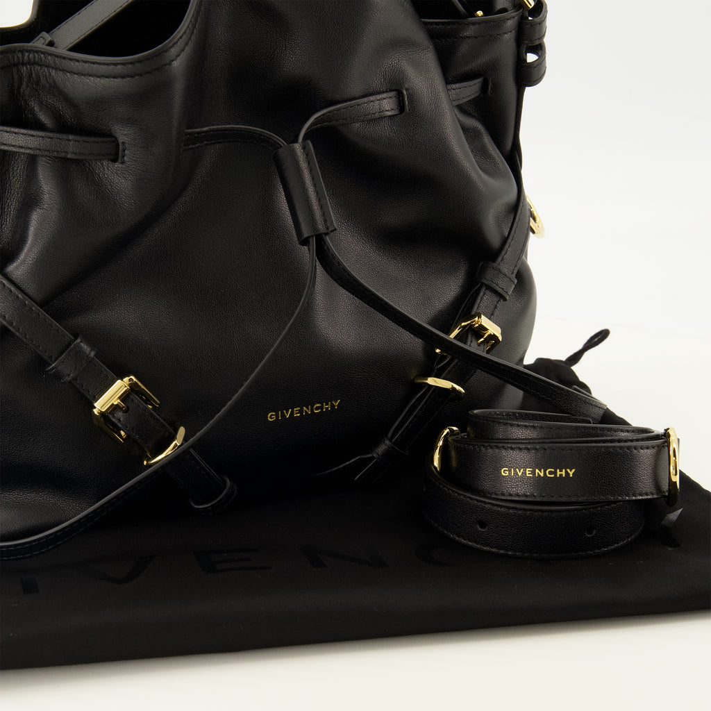 Sacs à main et épaule Borsa a secchiello in pelle Voyou nera Givenchy Noir Femme