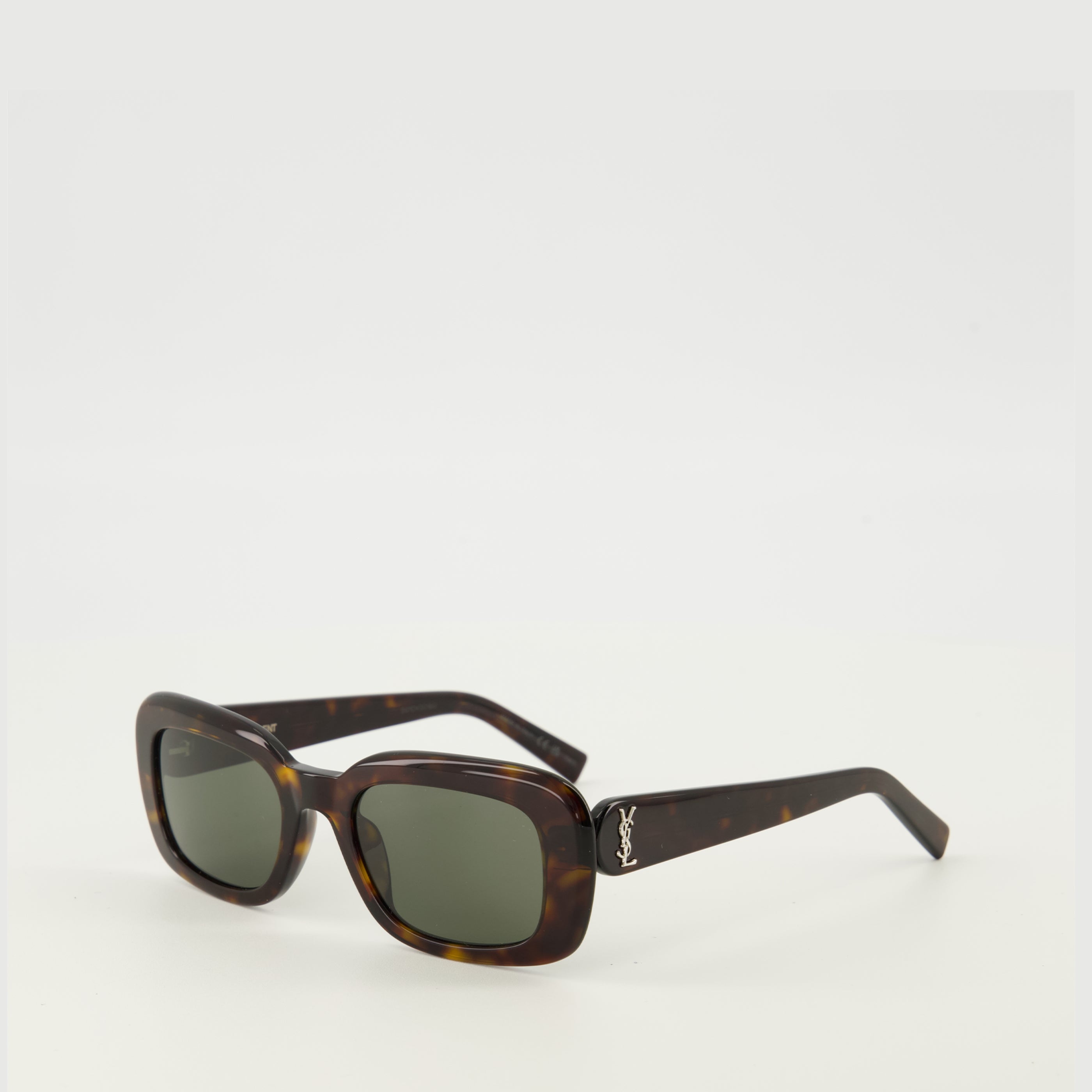 Image de l'article Lunettes de soleil SLM130 marron de la marque Saint Laurent pour Unisex - Saison Printemps-Été 2026 - Vue de Dos