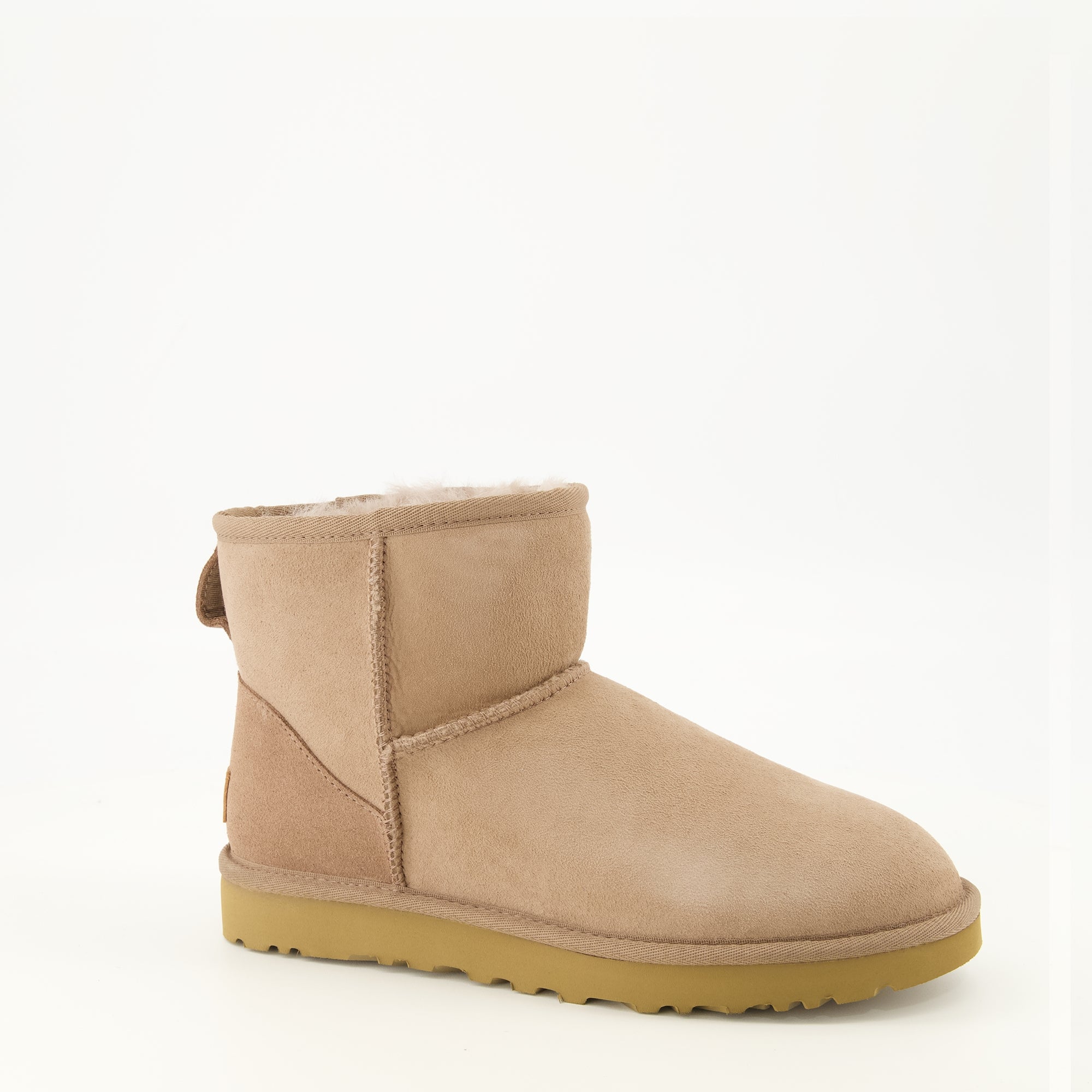 Bottines Botas Classic Mini II Beige Ugg Beige Femme