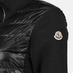 Jacken Zweifarbige gesteppte Jacke Moncler Schwarz Femme
