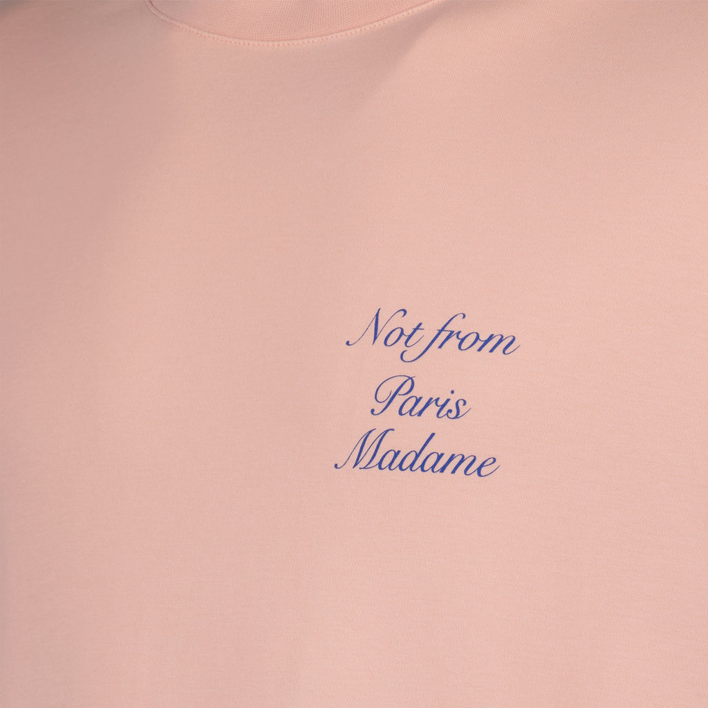 T-Shirts Kursives Slogan T-Shirt Drole De Monsieur Rosa Herren