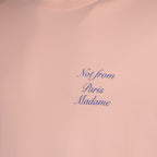 T-Shirts Kursives Slogan T-Shirt Drole De Monsieur Rosa Herren