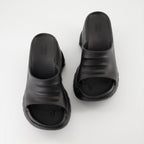 Zapatos de plataforma Sandales compensées Marshmallow Givenchy Negro Femme