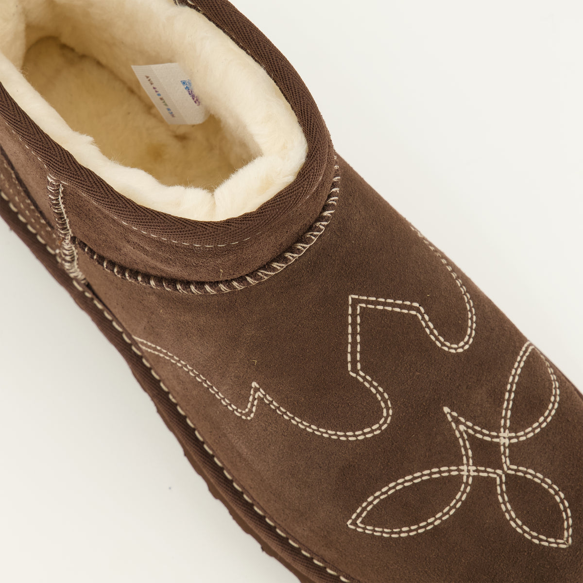 Bottines Bottes Classic Ultra mini Western marron Ugg Marron Femme