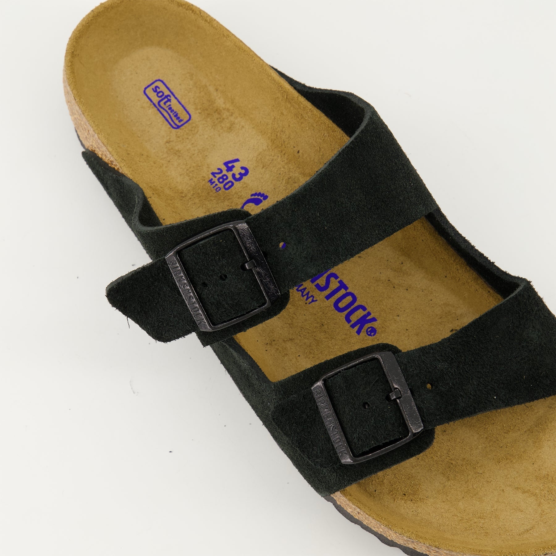 Chaussures ouvertes Claquettes Arizona Birkenstock Noir Homme