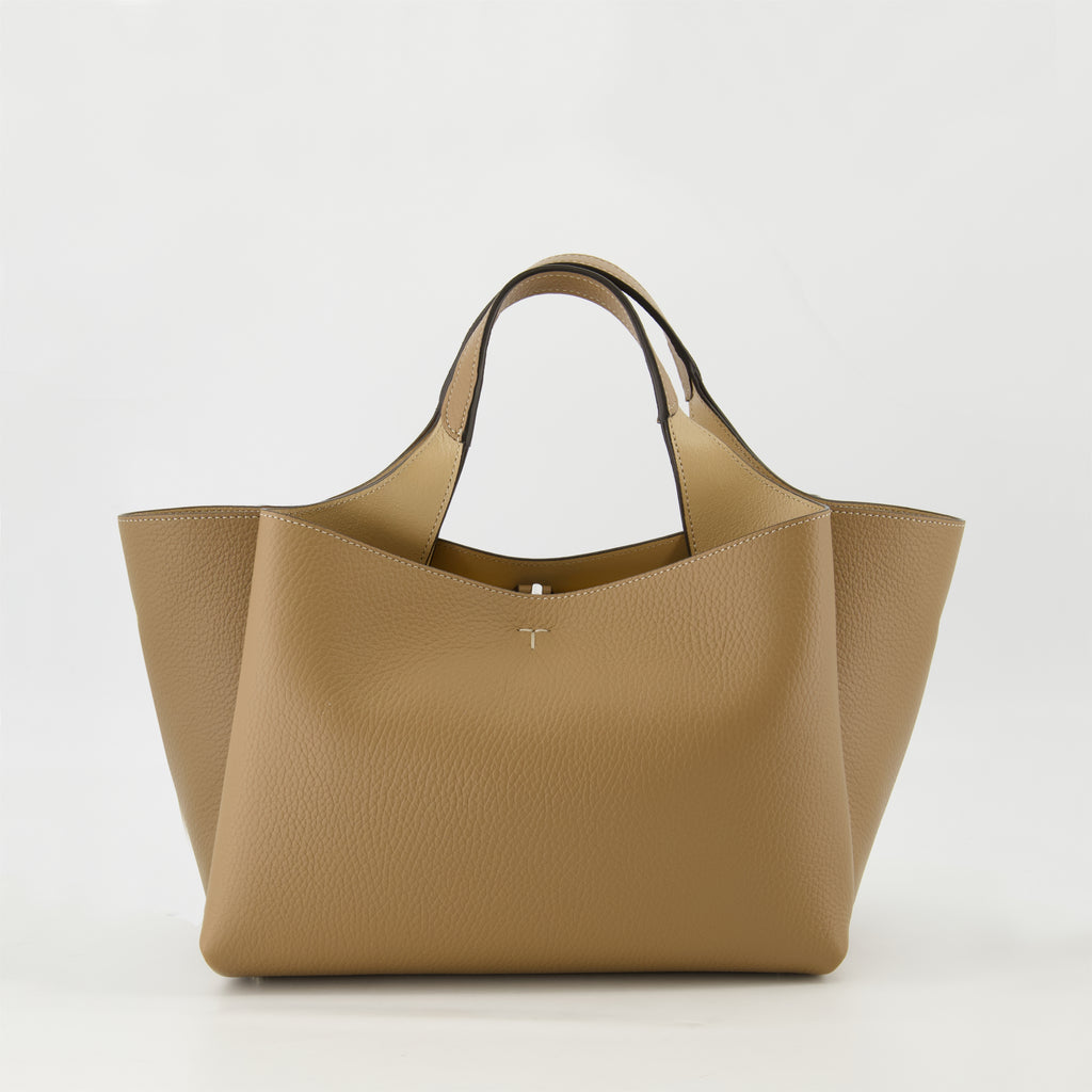 Bolsos tote Petit cabas en cuir Tod's Beige Femme