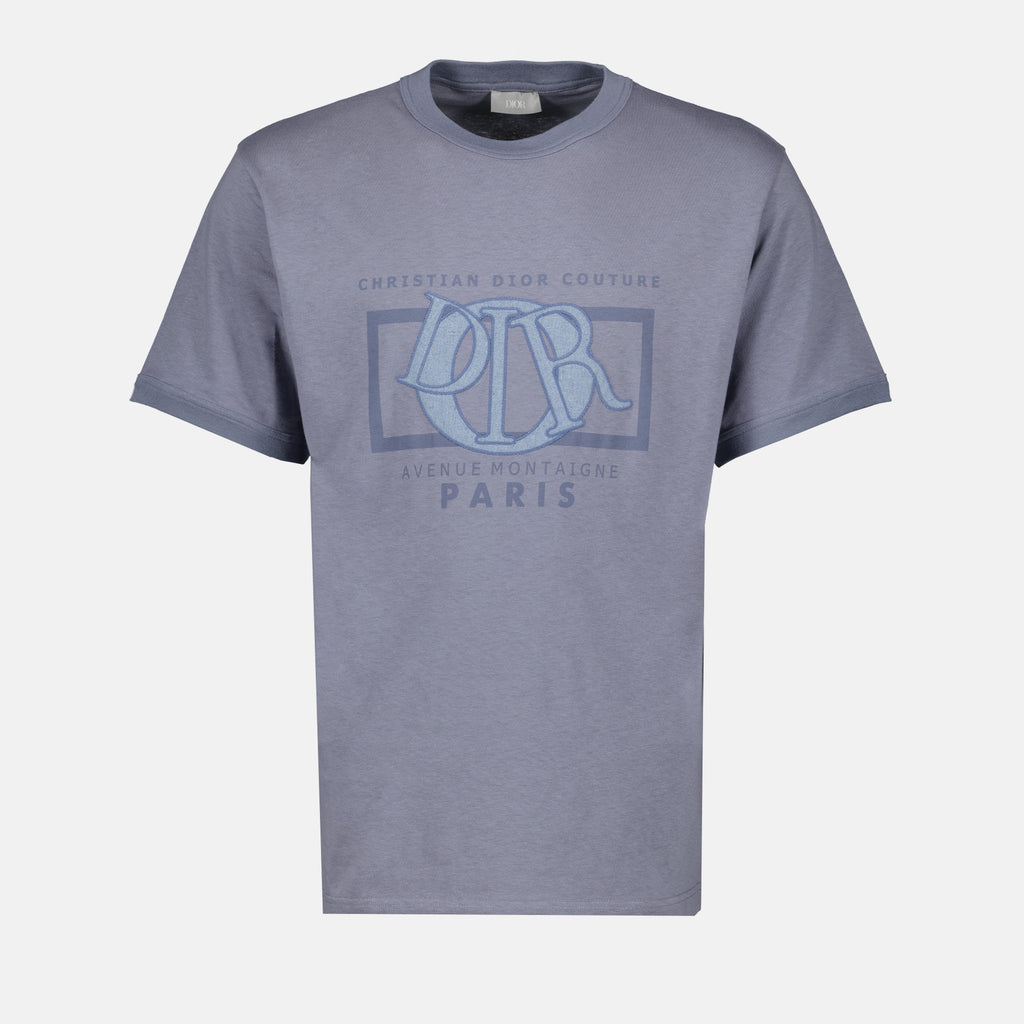 T-shirt T-shirt Dior Charm Dior Grigio Homme