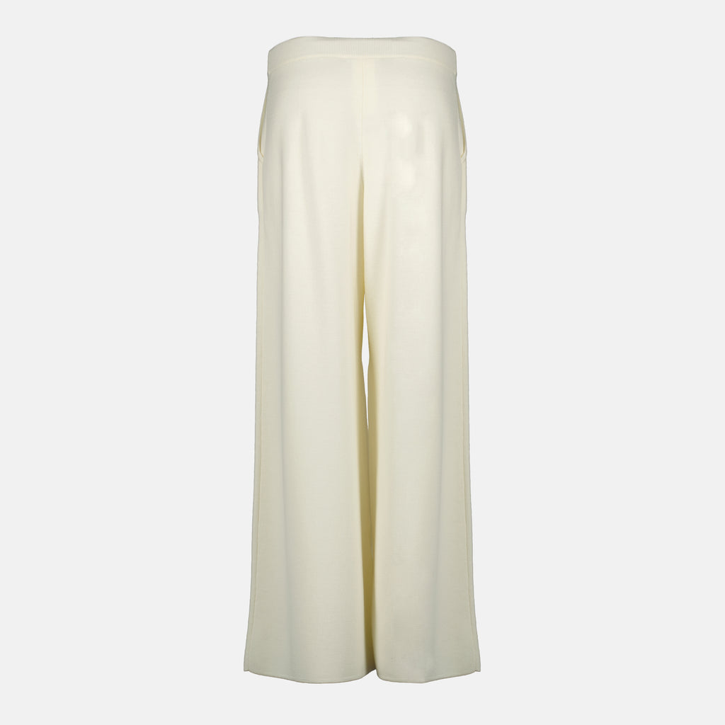 Image of the article White Mesh Pants by Max Mara for Women - Spring-Summer Season 2026 - Back View
