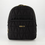 Rucksäcke Nylon-Rucksack Versace Schwarz Homme