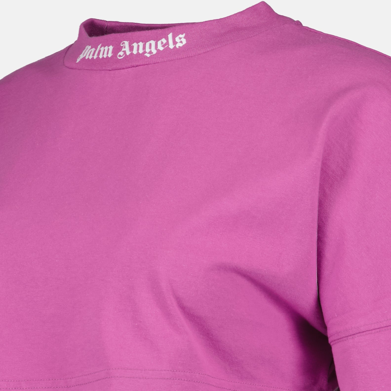 Camisetas PWAA054S23JER001 3701 purple whi Palm Angels Púrpura Femme