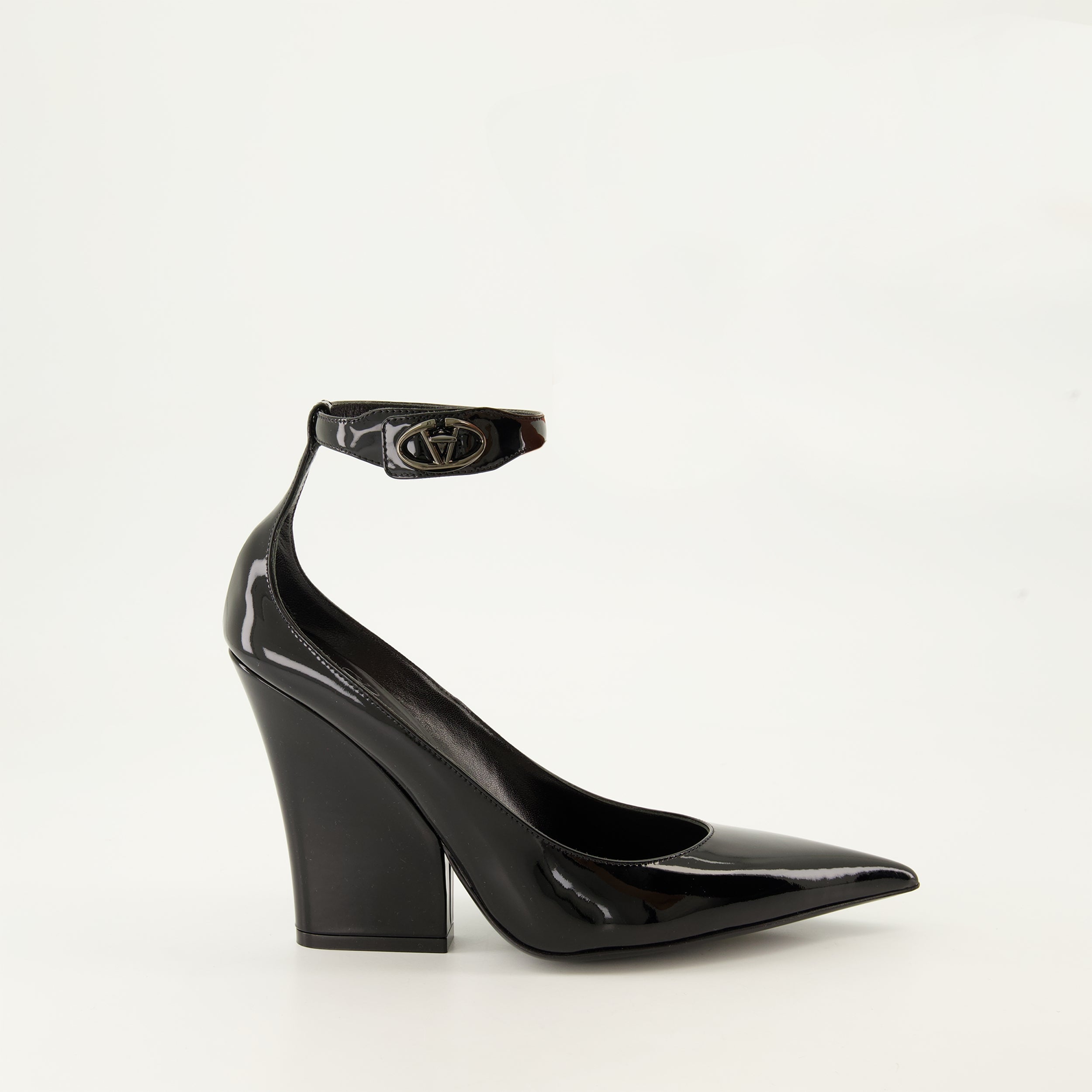 Sapatos de salto VLogo The Bold Heels Valentino Garavani Preto Femme