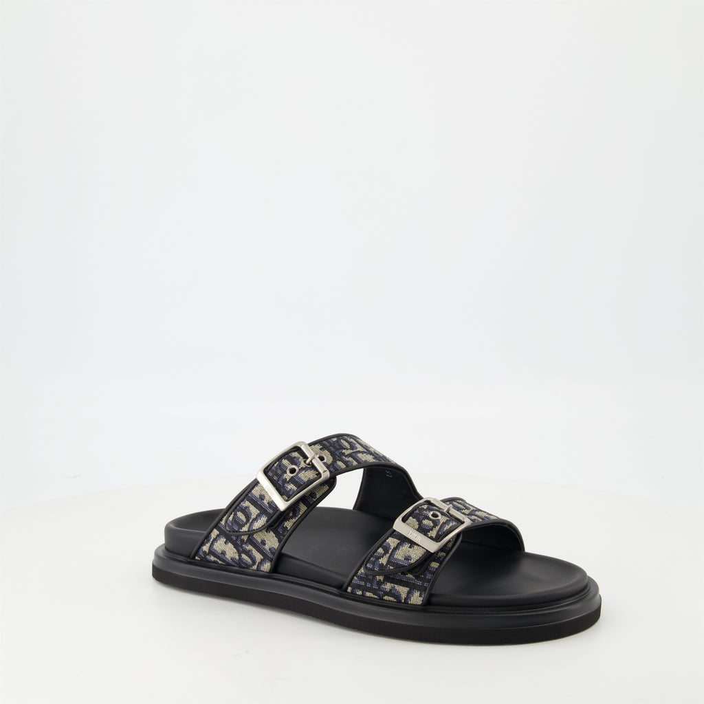 Scarpe aperte Sandali Aqua Oblique Dior Nero Homme