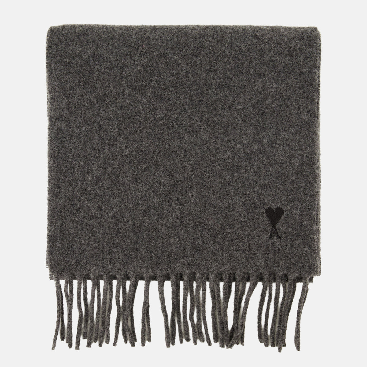 Écharpes, foulards et gants Écharpe grise en laine Ami PARIS Gris Unisexe