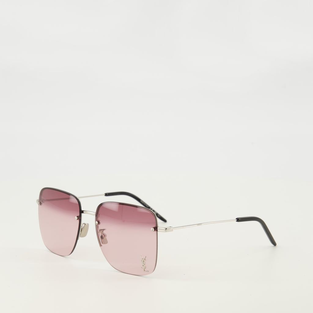 Image de l'article Lunettes de soleil SL312 M rose de la marque Saint Laurent pour Unisex - Saison Printemps-Été 2026 - Vue de Dos