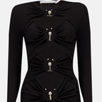 Robes 오르빗 드레스 Christopher Esber Noir Femme