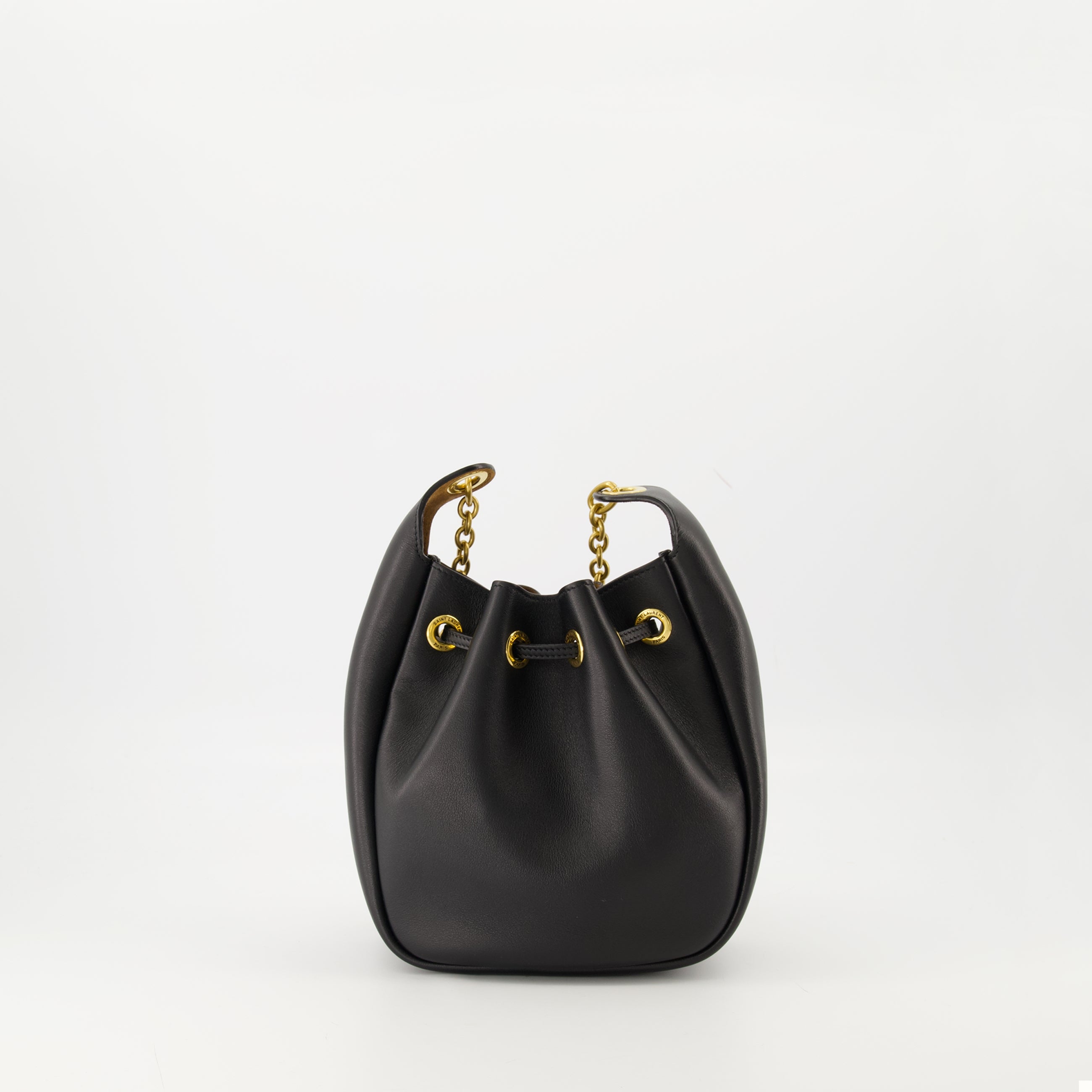 Image de l'article Sac seau de la marque Saint Laurent pour Femme - Saison Automne-Hiver 2025 - Vue de Dos