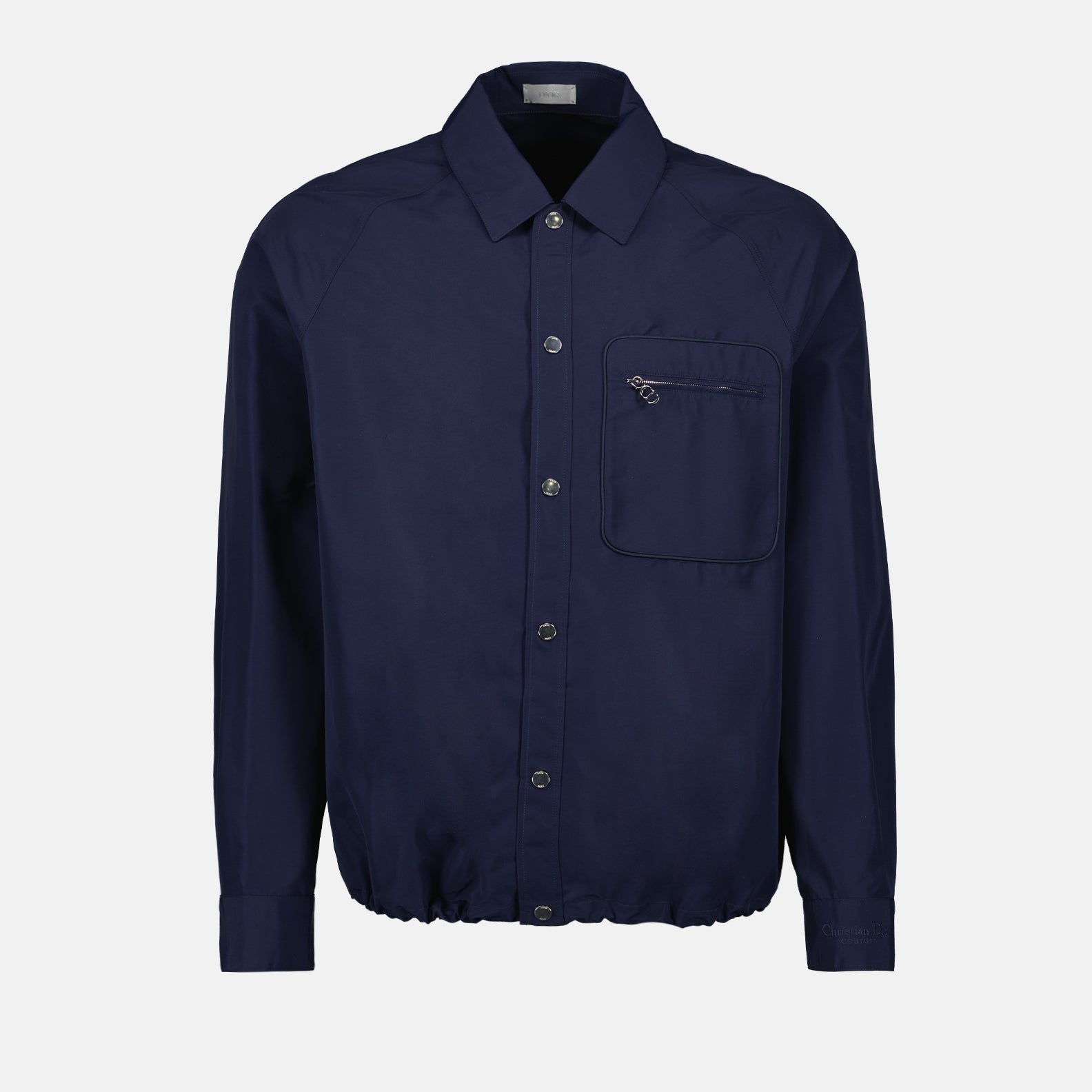 Camisas Camisa Bordada Dior Couture Dior Azul Homme