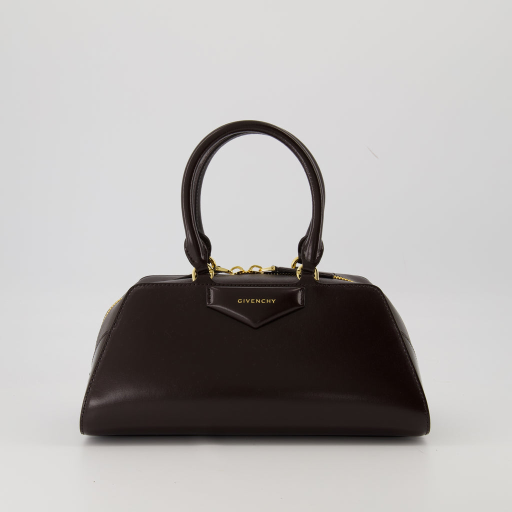 Sacs à main et épaule Petit sac Antigona Cube East-West Givenchy Marron Femme