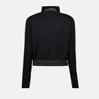 ジャケット Veste zippée matelassée Moncler Grenoble 黒 Femme