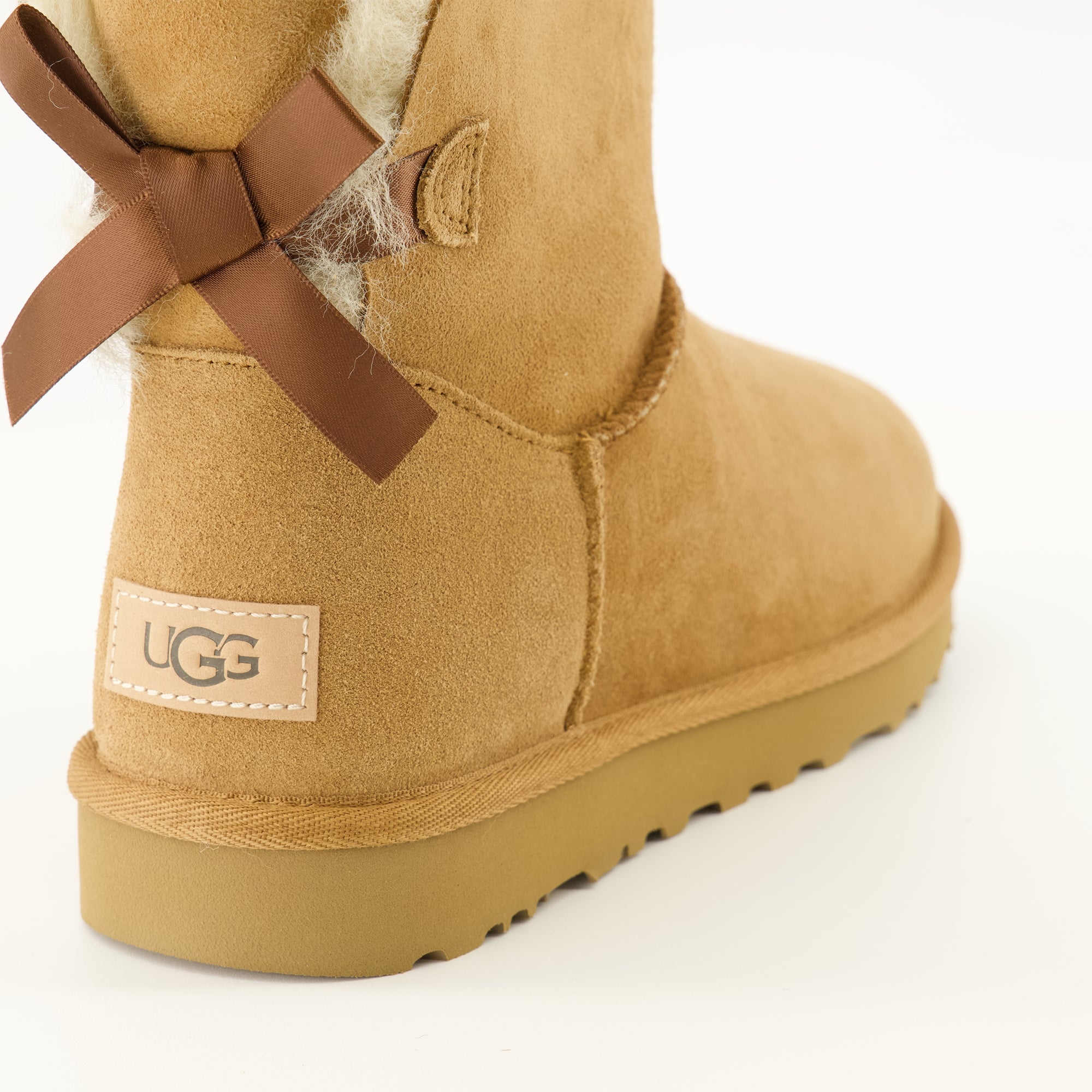 Bottines Mini Bailey Bow II Boots Brown Ugg Marron Femme