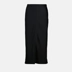 Saias Saia Midi Reta Ami PARIS Preto Femme