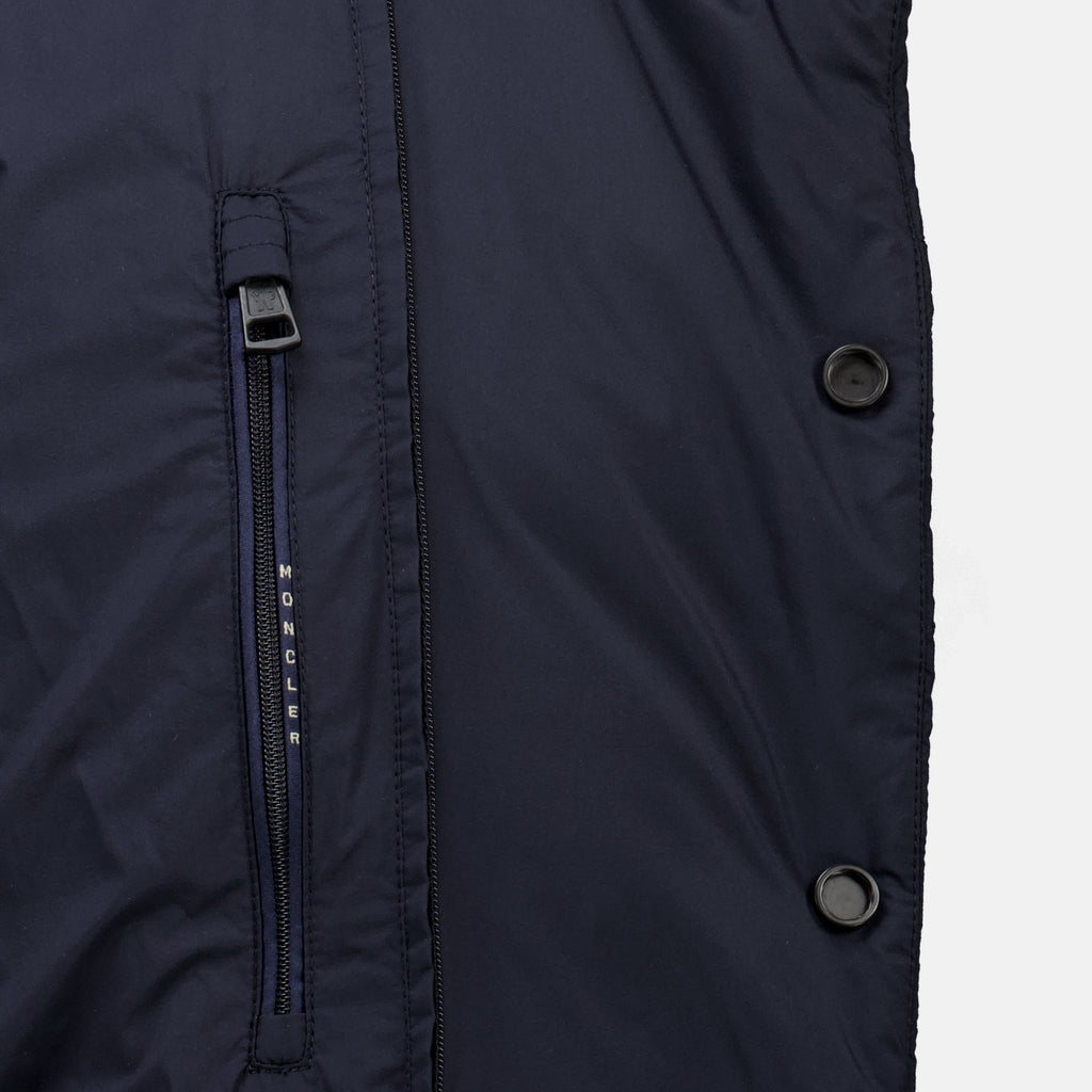 Manteaux Doudoune Elarune bleu marine Moncler Bleu foncé Homme
