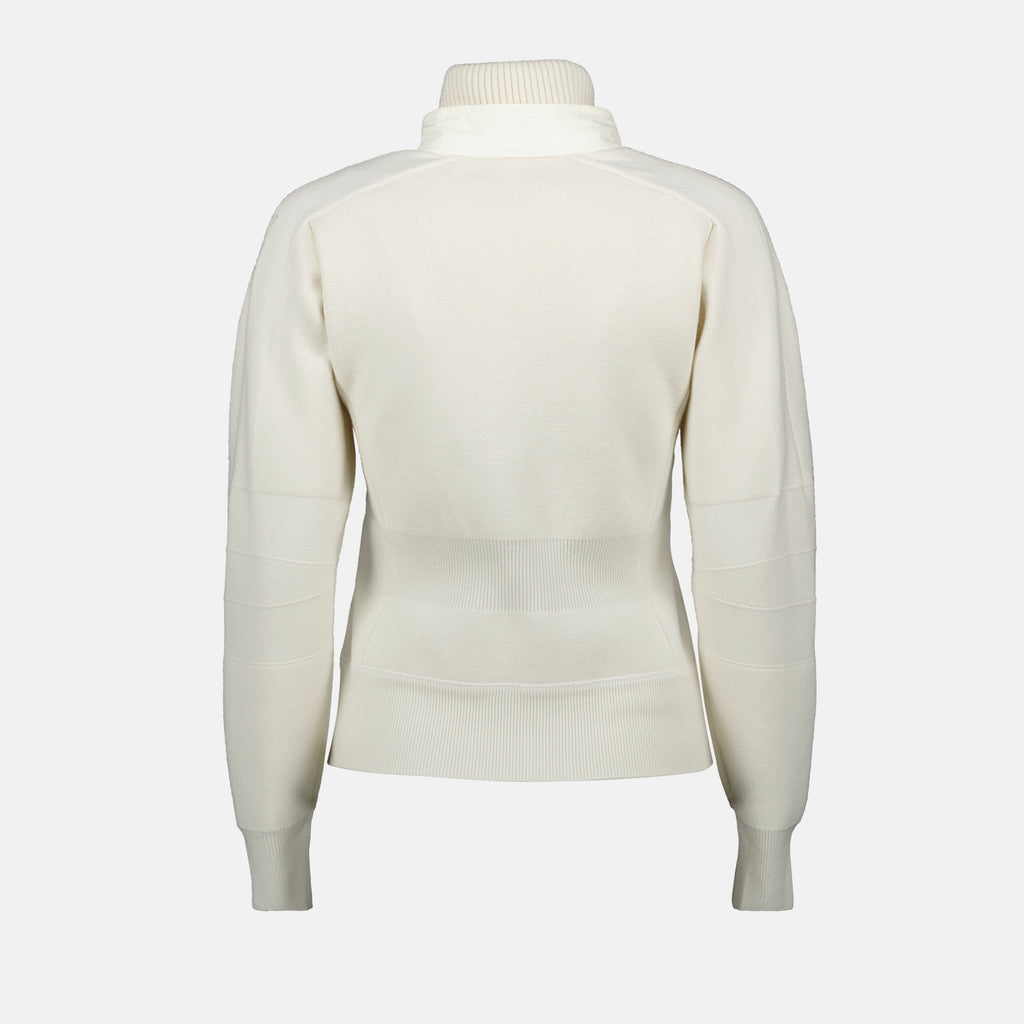 Vestes Cardigan matelassé Moncler Grenoble Blanc Femme