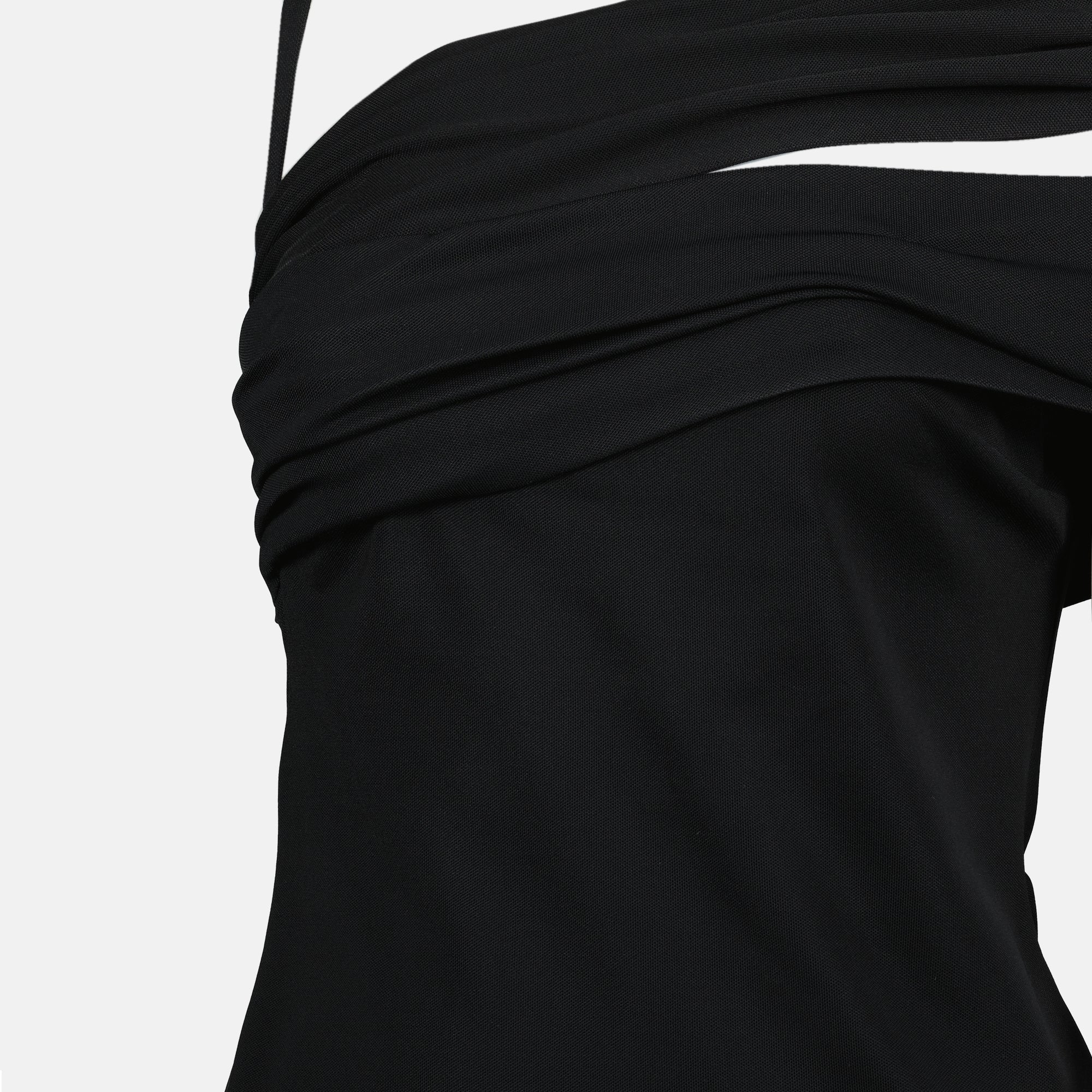 Tops Top asymétrique noir Versace Noir Femme