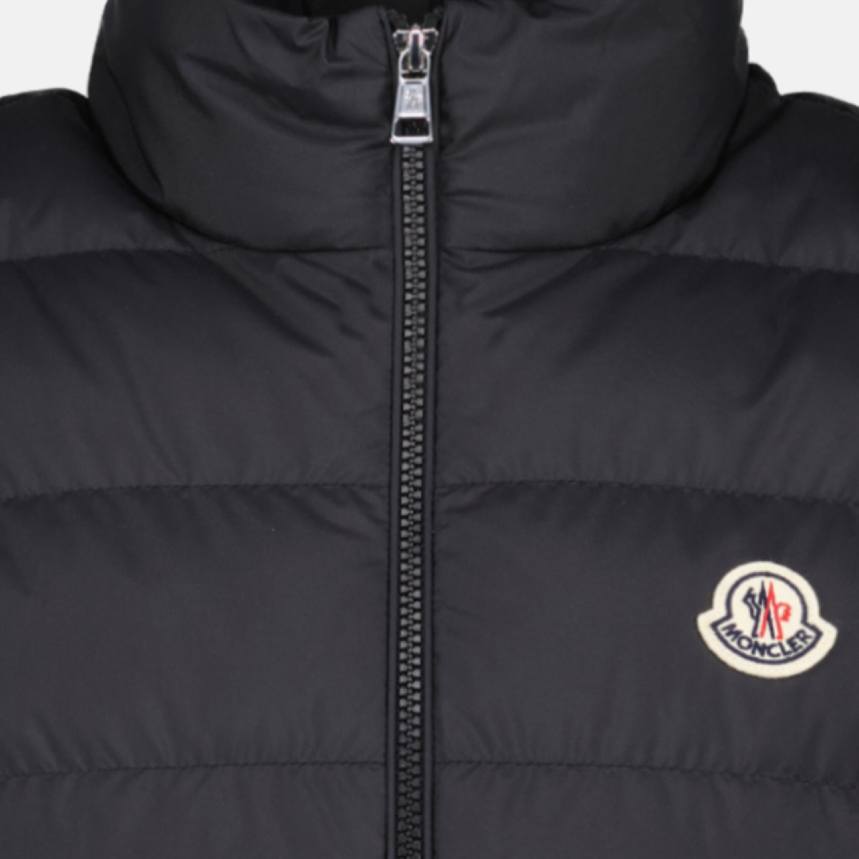 Vestes Doudoune sans manches Contrin noir Moncler Noir Homme