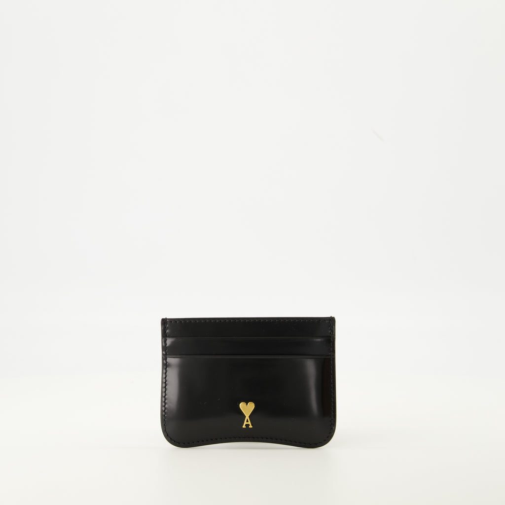 Image de l'article Porte-cartes Paris Paris de la marque Ami PARIS pour Unisex - Saison Automne-Hiver 2025 - Vue de Face