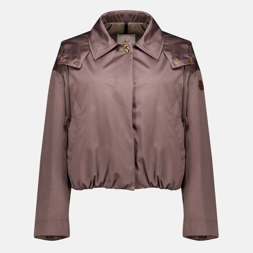 Vestes Doudoune Chevreuil en duchesse Moncler Marron Femme