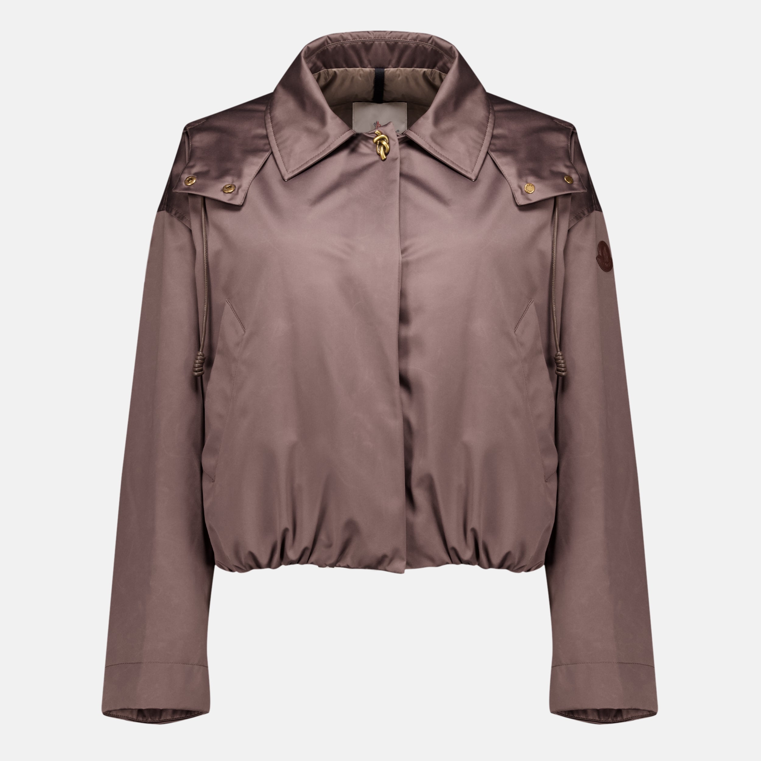 Vestes Doudoune Chevreuil en duchesse Moncler Marron Femme
