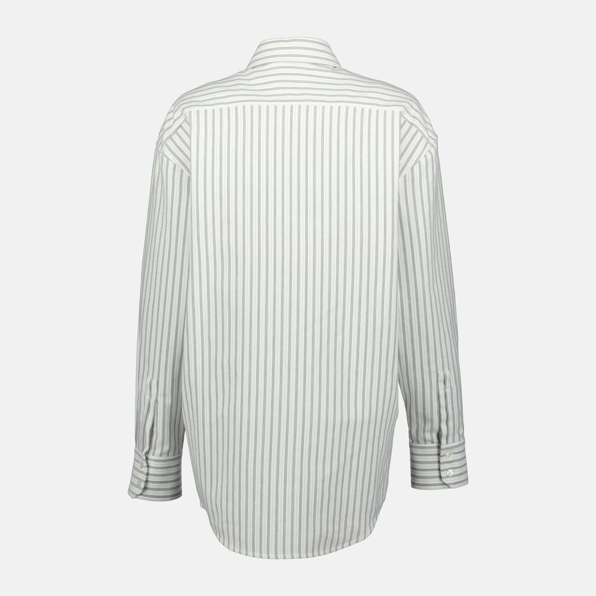 Chemises Chemise à rayures Saint Laurent Blanc Femme