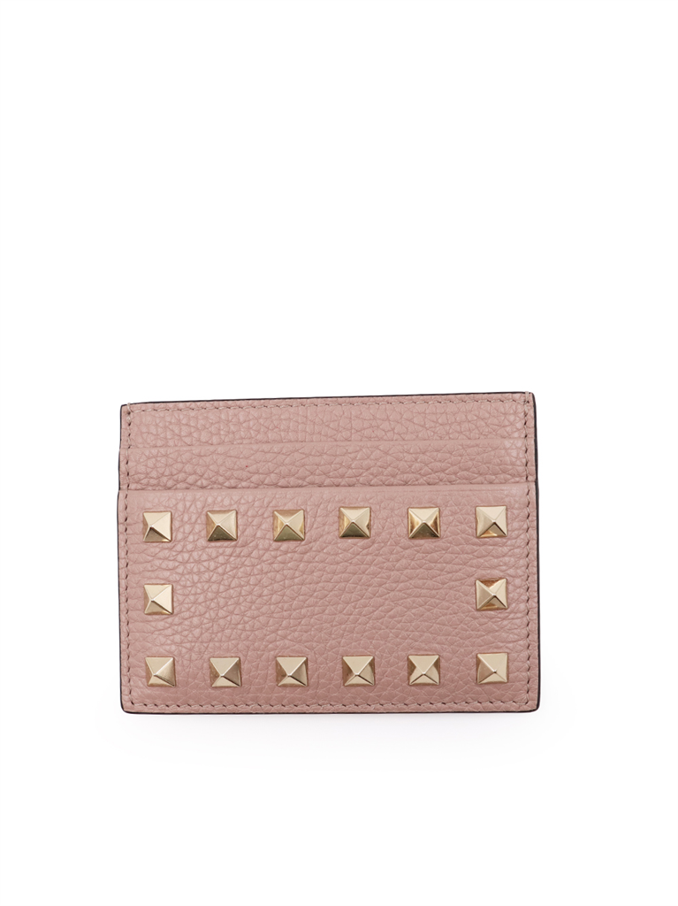 Piccola pelletteria VW2P0486VSH p45 poudre Valentino Garavani Beige Femme