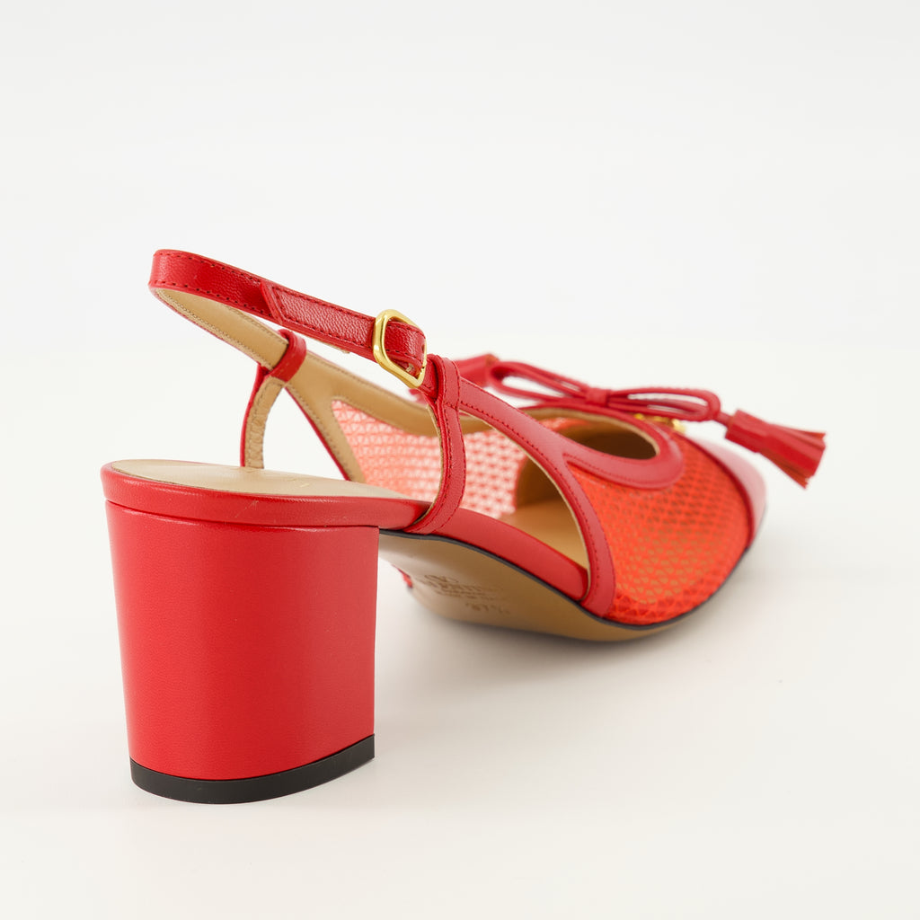 Image de l'article Esacarpins Valet du Roi rouge de la marque Valentino Garavani pour Femme - Saison Printemps-Été 2026 - Vue arrière